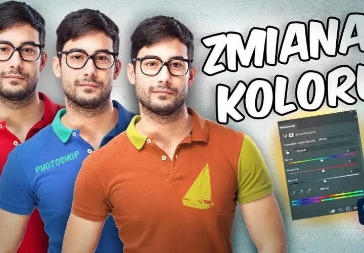 Jak zmienić kolor ubrania w Photoshopie? Prosty poradnik