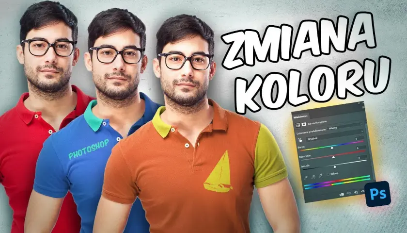 Jak zmienić kolor ubrania w Photoshopie? Prosty poradnik