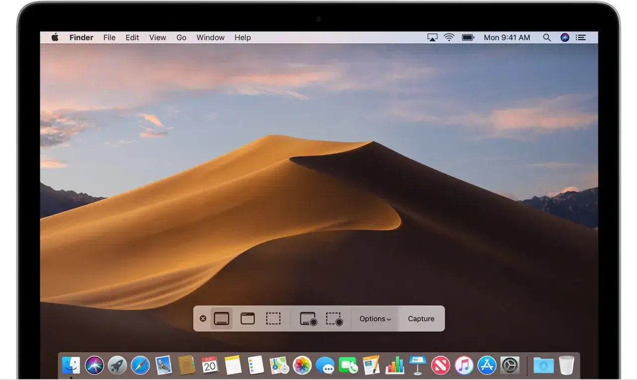 zrzut ekranu windows macos