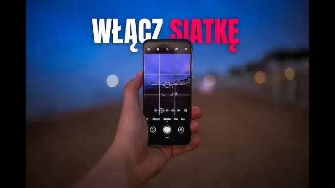 iPhone ustawienia aparat siatka włączanie