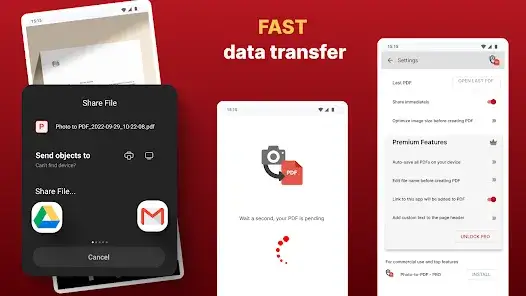 aplikacja konwerter zdjęć do PDF na telefonie