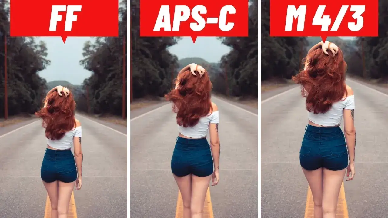 różnice matryca pełna klatka a aps-c