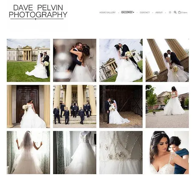 przykładowe portfolio fotografów ślubnych różne style